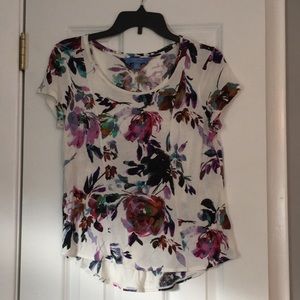 Simply Vera Petite Medium Floral Top
